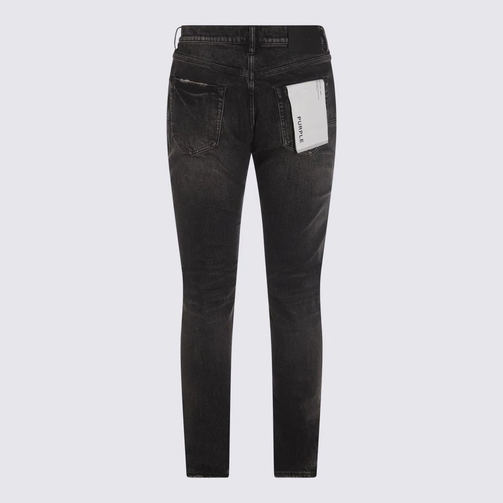Purple Brand Purple Brand Dark Grey Skinny Tinted Jeans 2