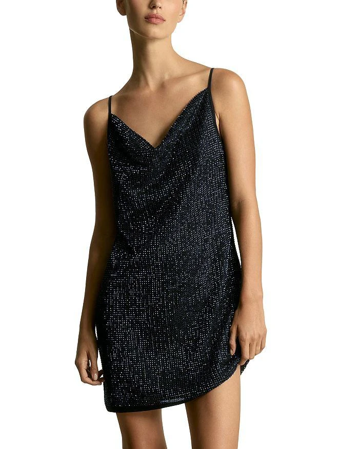 REISS Keeva Embellished Mini Dress 1