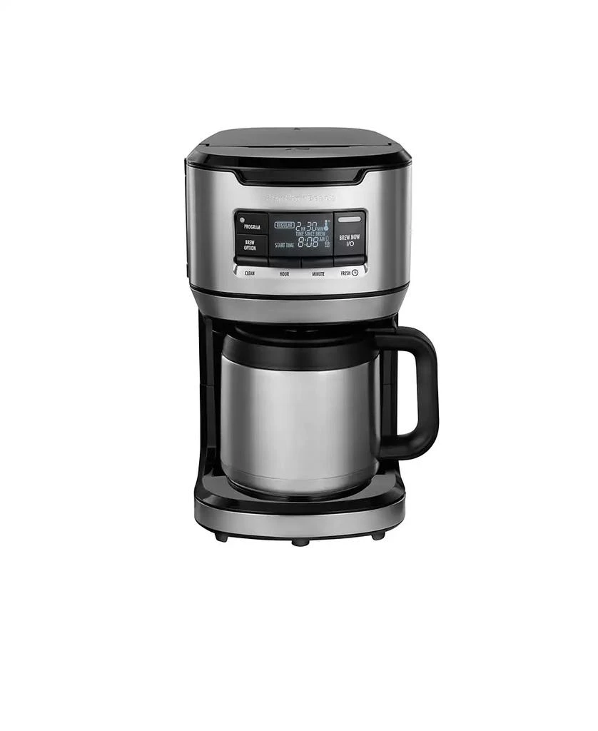 Hamilton Beach Front Fill 12 Cup Programmable Coffee Maker with Thermal Carafe - 46391 1