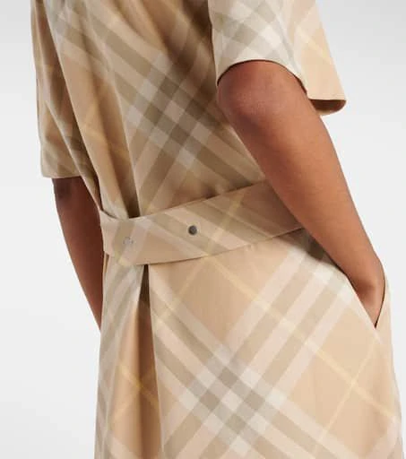 Burberry Burberry Check cotton shirt dress 6