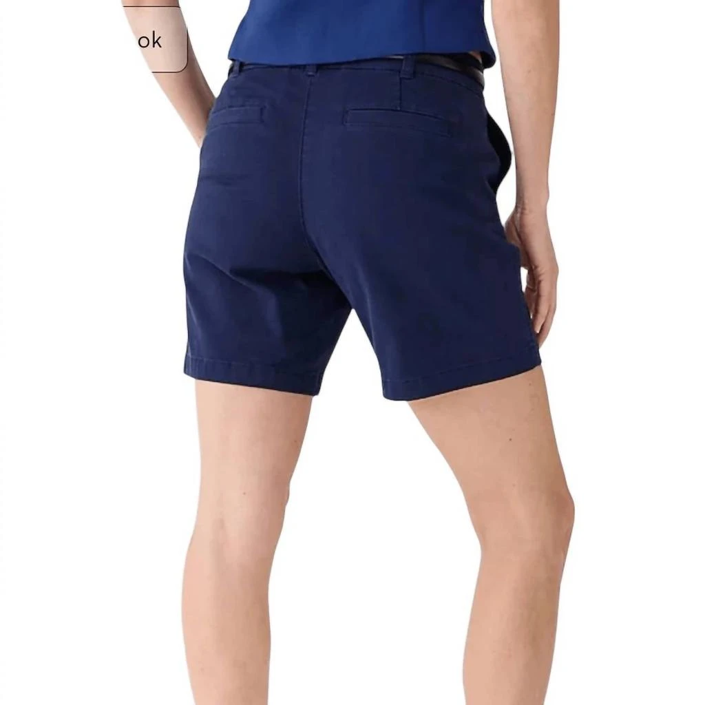 J. Crew 7 Inch Stretch Chino Short In Navy 2