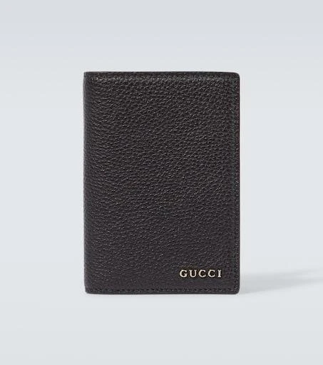 Gucci Logo leather passport holder 1