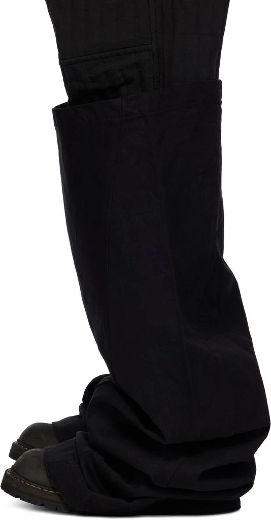 Julius Black Denim Leg Covers 3