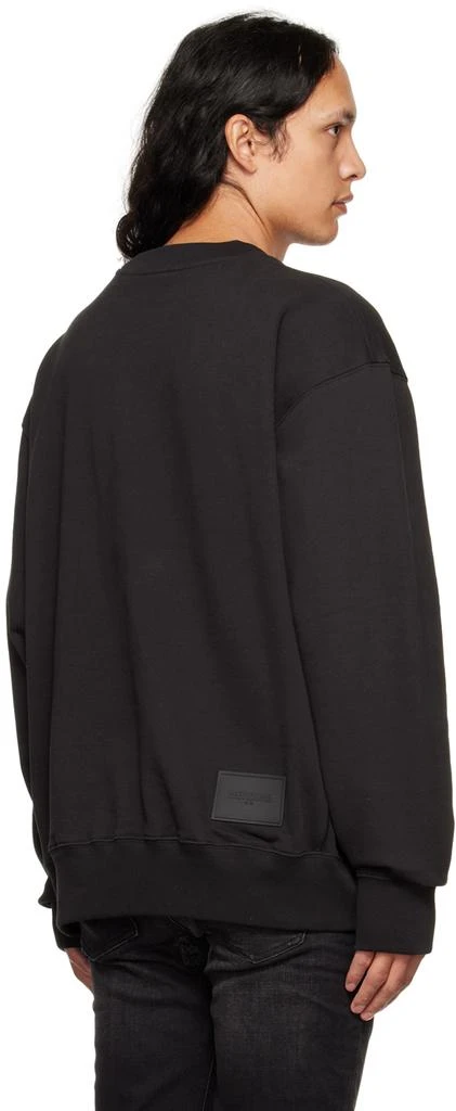We11done Black Crewneck Sweatshirt 3