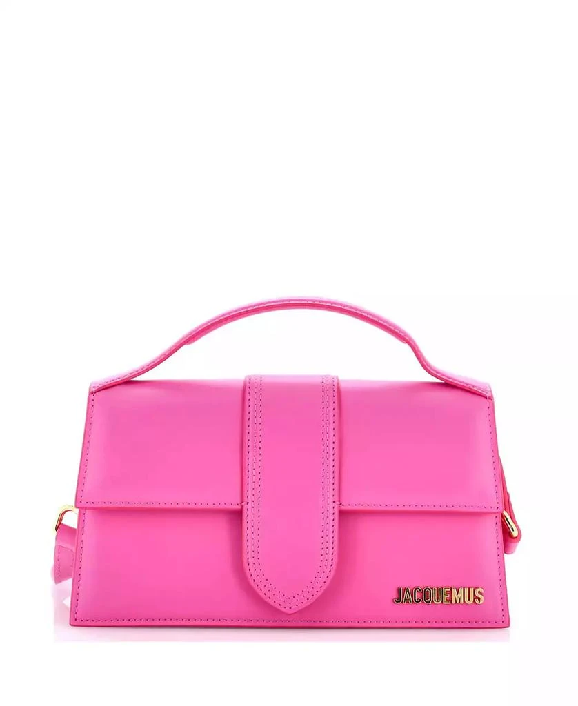 Pre-Owned Jacquemus Le Grand Bambino Flap Bag Leather