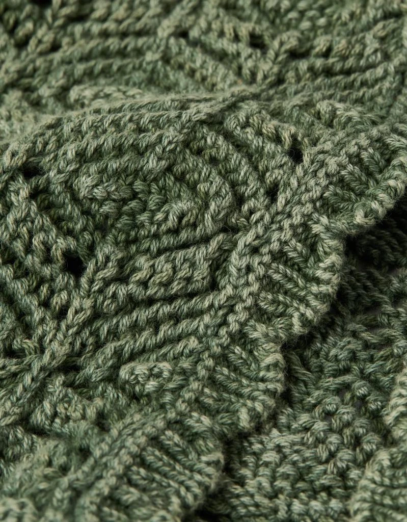 AE AE Tie Front Crochet Vest 6