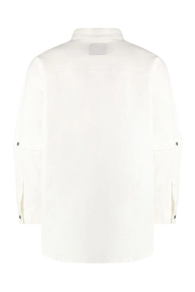 Off-White Off-White Overshirt In Denim 2