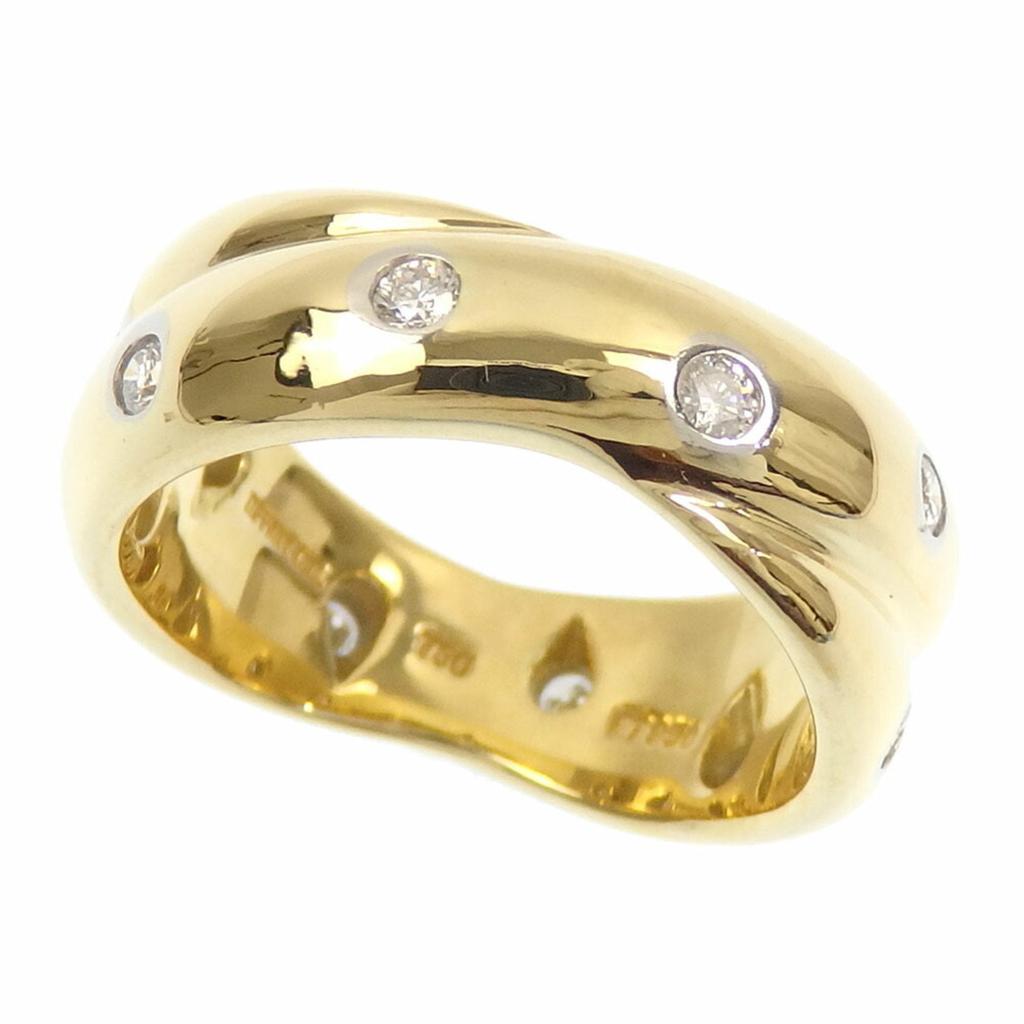 Tiffany & Co. Platinum yellow gold yellow gold (18K) Platinum 950 Band Ring (Pre-Owned)