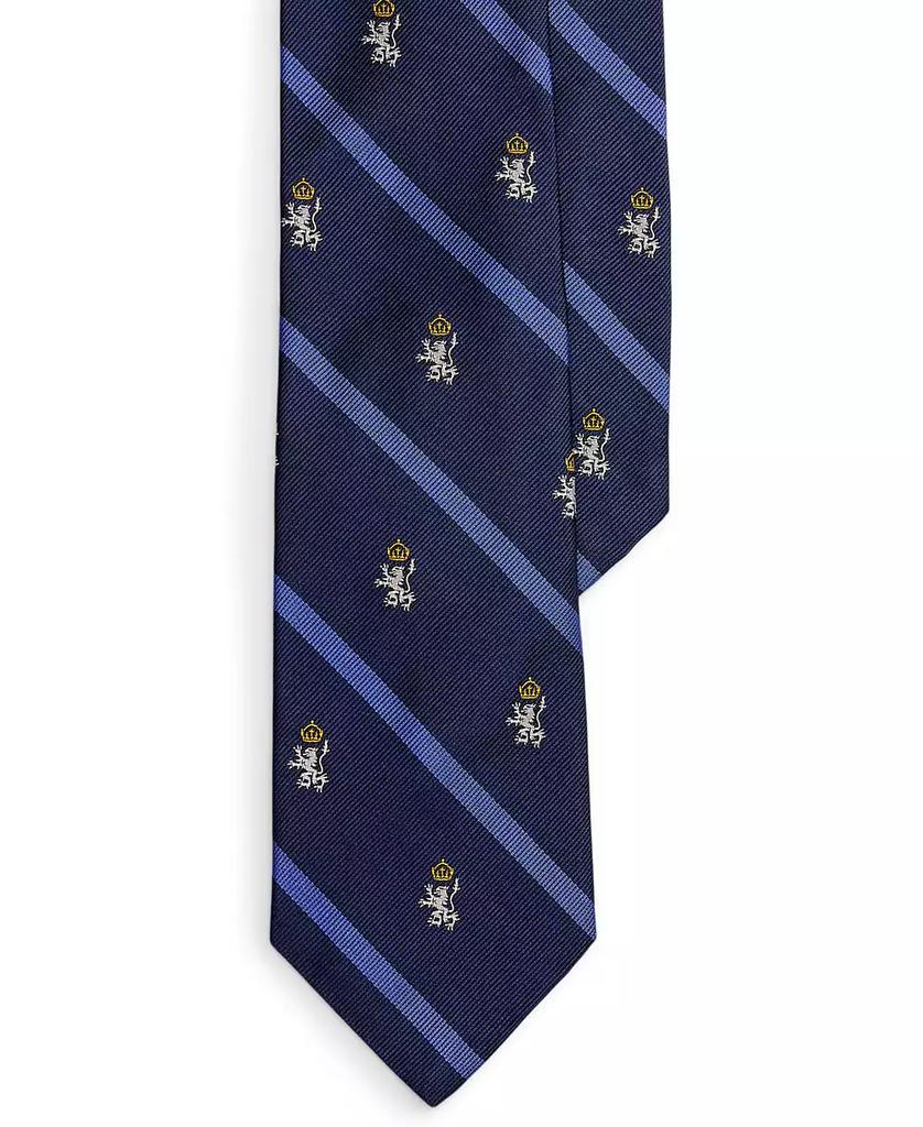 Ralph Lauren Men's Striped Silk Repp Club Tie