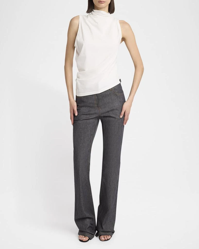courreges Draped Sleeveless Top 2