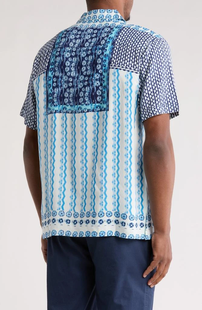 Raga Mixed Print Camp Shirt 2