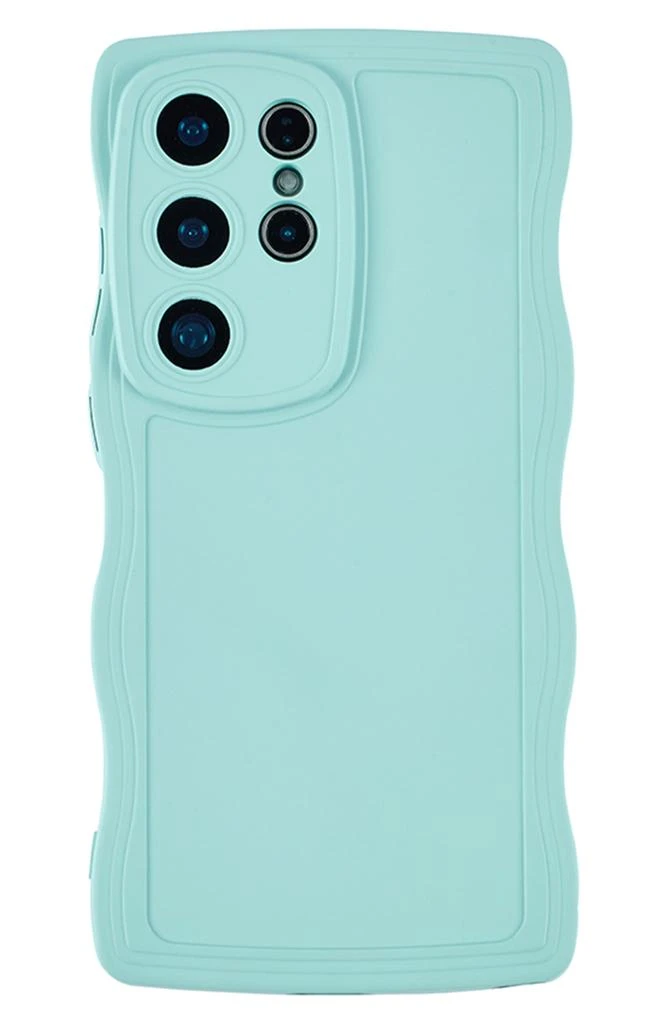 Auramma Blue Wavy S24 Ultra Phone Case