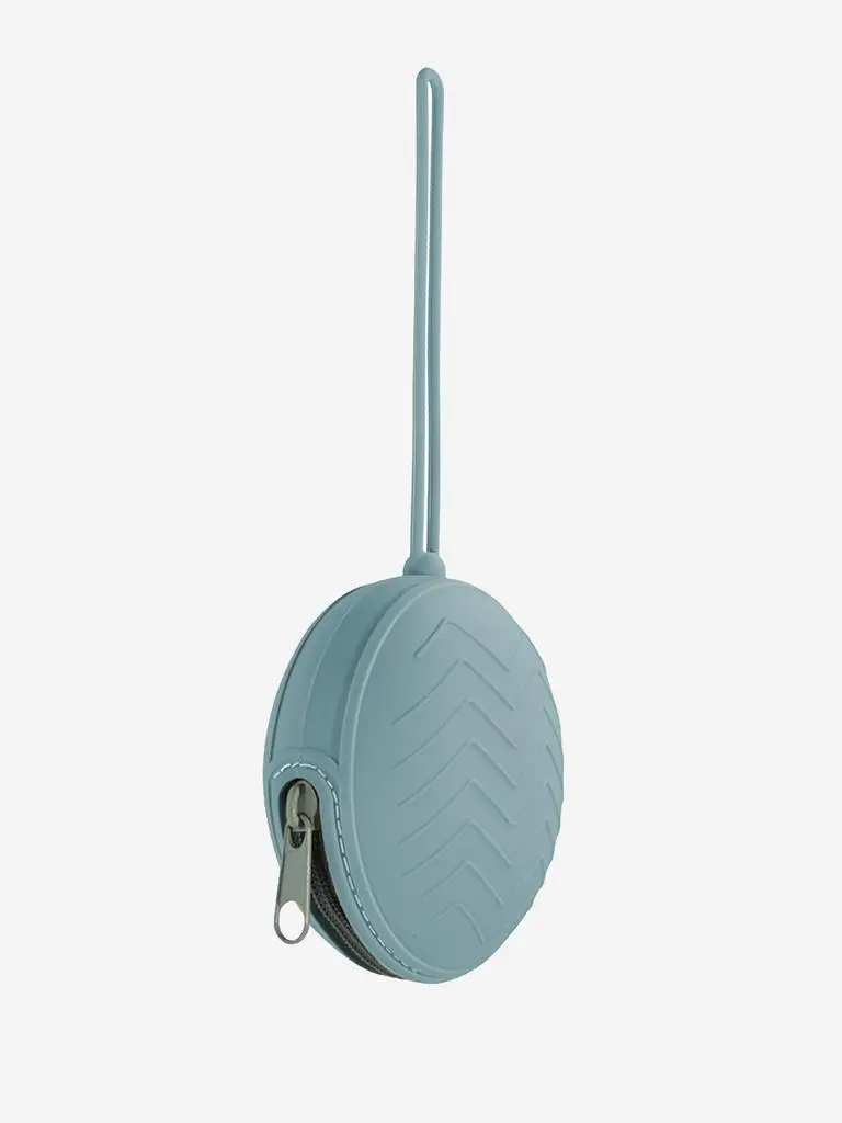 Bloom Bambini Bloom Bambini Silicone Pacifier Round Case in Blue