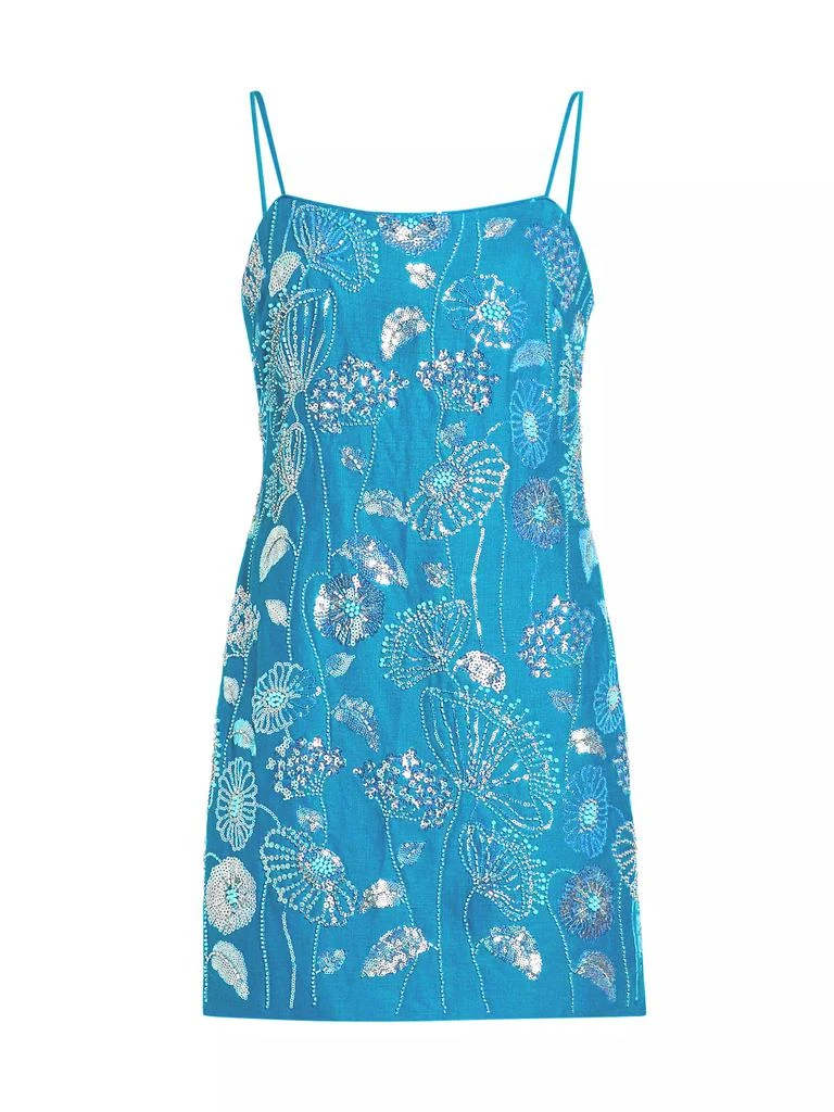 Milly Milly Sequin-Embellished Minidress 1