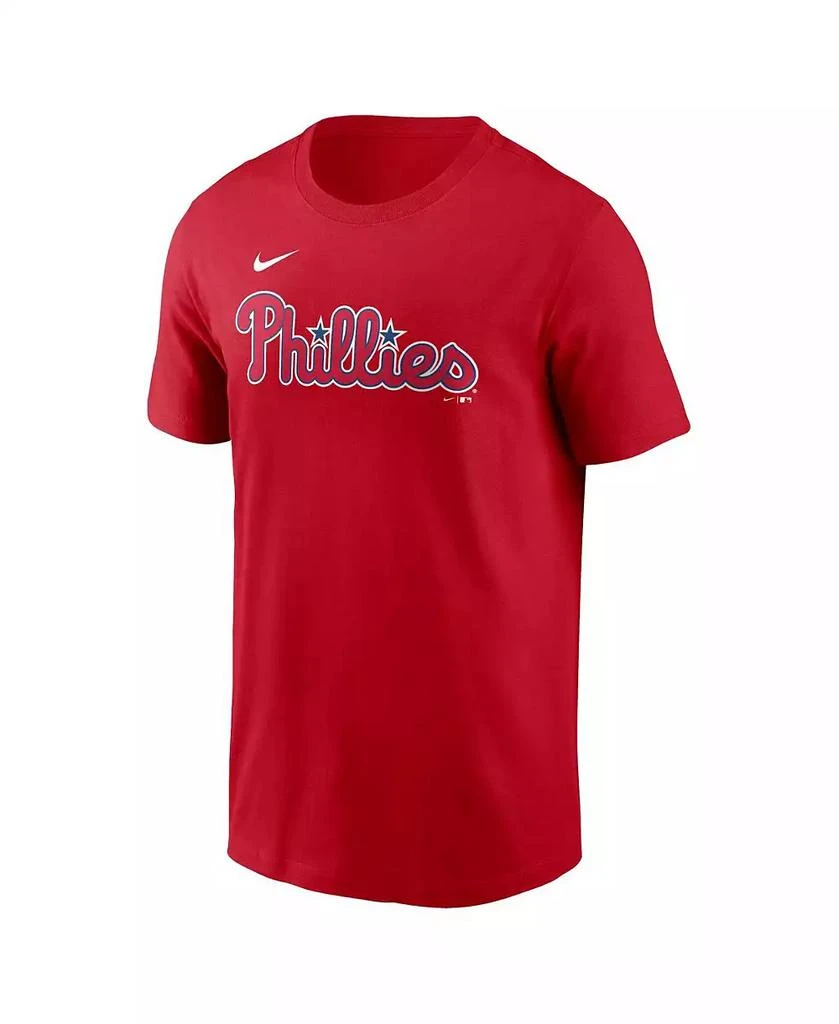 NIKE Men's Bryce Harper Red Philadelphia Phillies Fuse Name and Number T-shirt 2