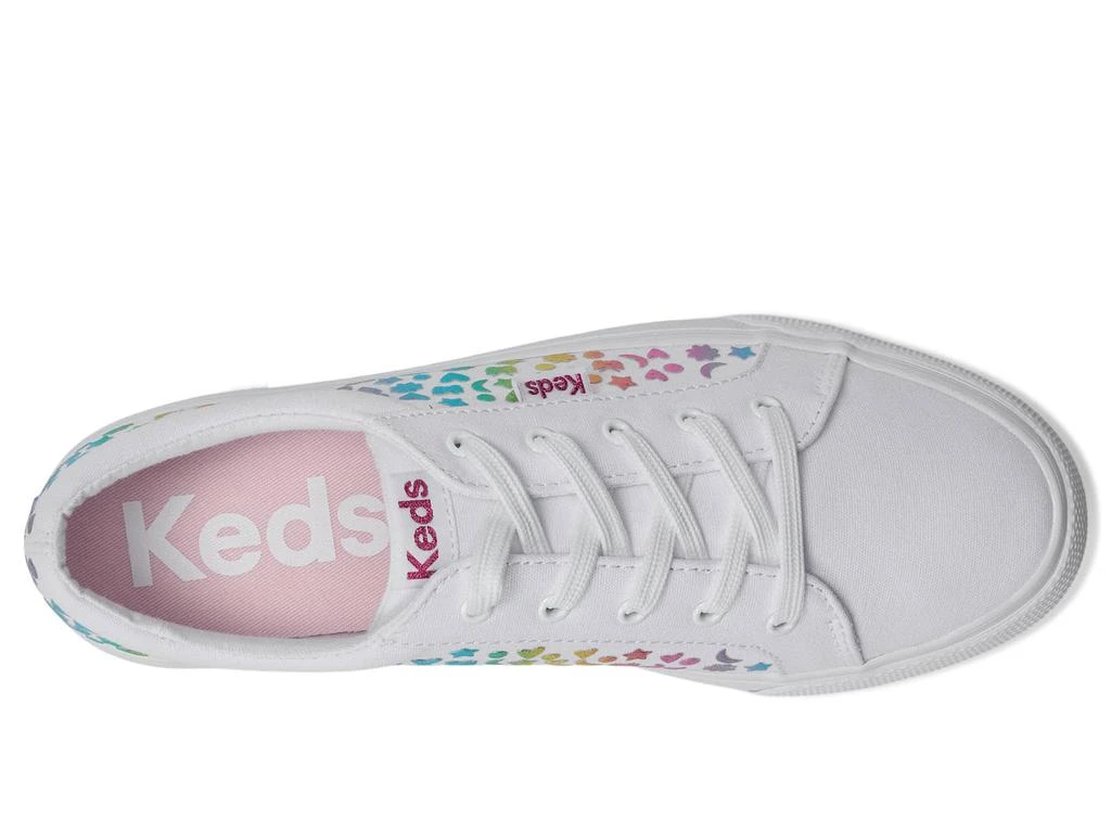 Keds JumpKick Jr Unisex Kids Sneakers - Retro Fashion With Memory Foam & Hook Loop