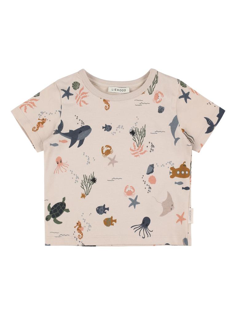 Liewood Sea Printed Cotton Jersey T-shirt