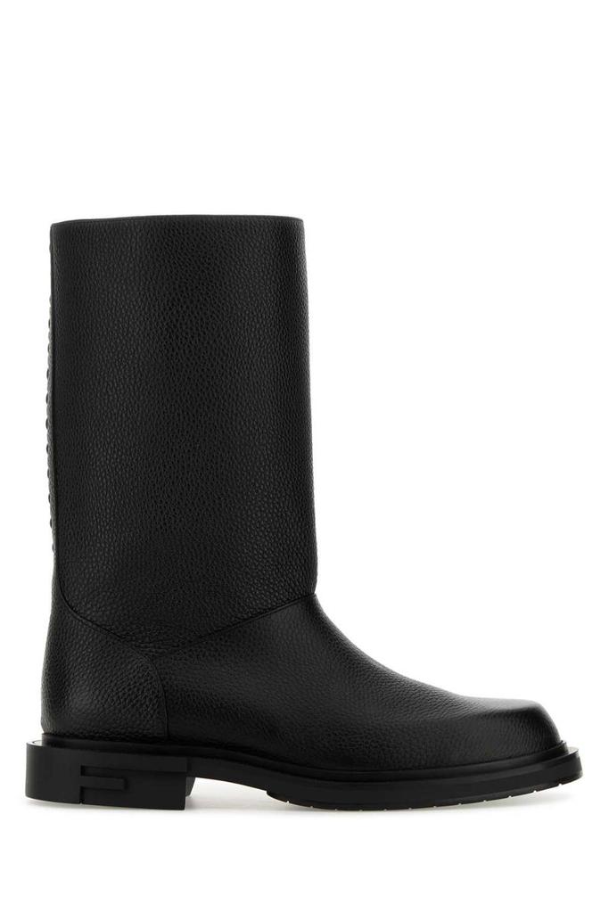 【FERRAGAMO】\"Montse Fur\" ankle boots Salvatore Ferragamo Salvatore Ferragamo 