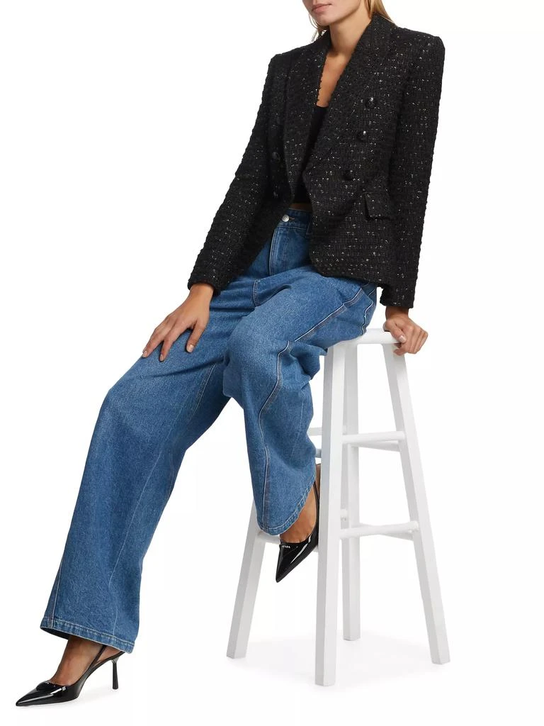A.L.C. Chelsea Metallic Tweed Blazer 2