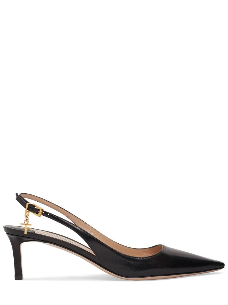 TOM FORD 55mm Angelina Leather Slingback Pumps 1