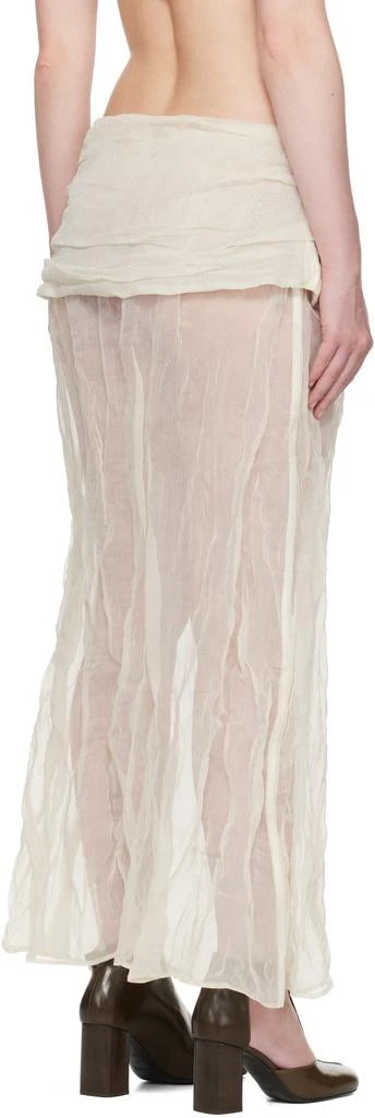 Paloma Wool Off-White Mae Maxi Skirt 3