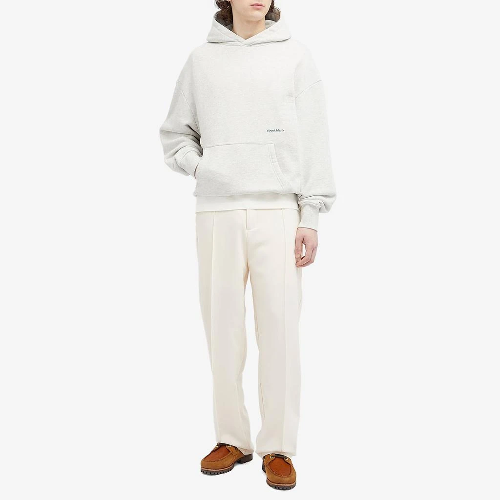 about:blank about:blank Box Logo Hoodie 4