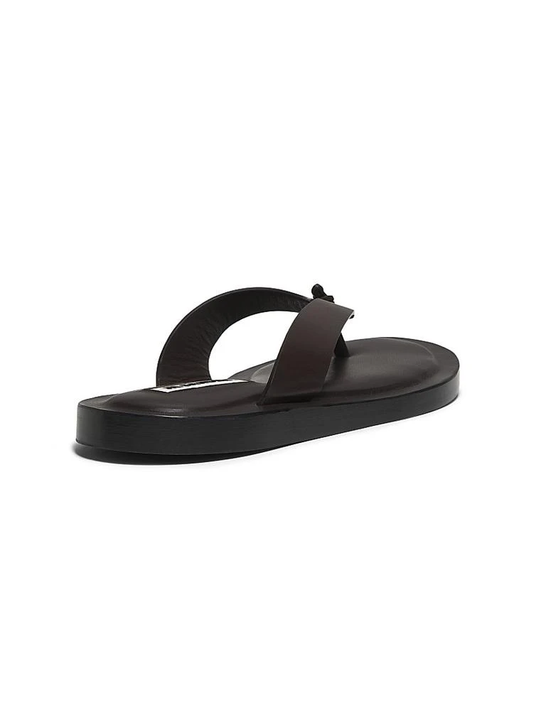 Jil Sander Knotted Leather Sandals 3