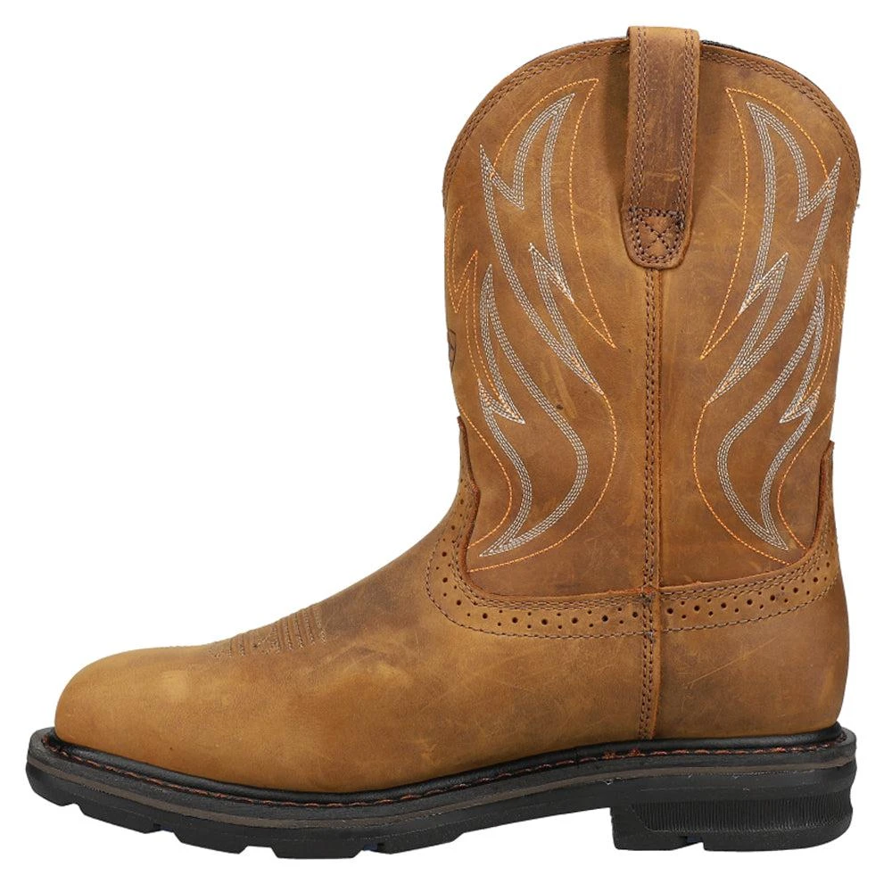 Ariat Sierra Shock 10 inch Slip Resistant Steel Toe Work Boots 3
