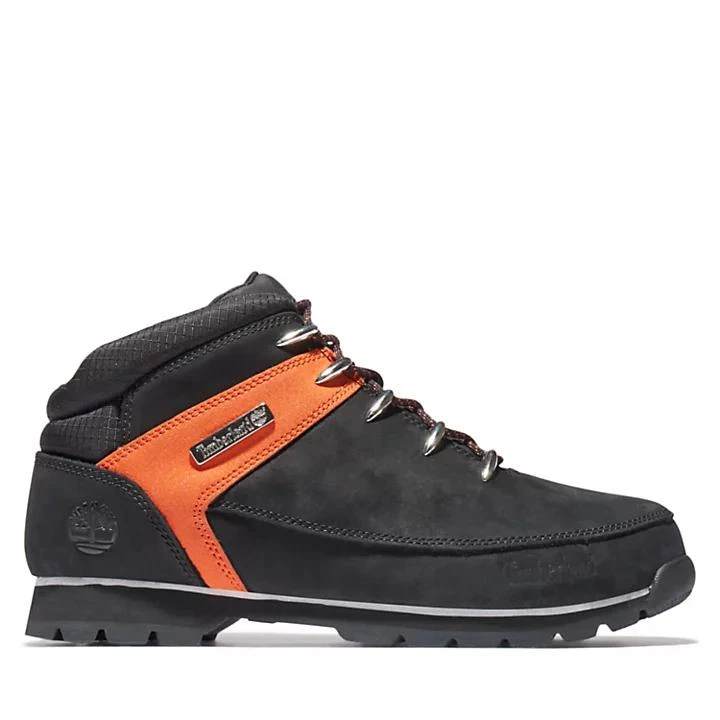Timberland Euro Sprint Hiker for Men in Black/Orange 1