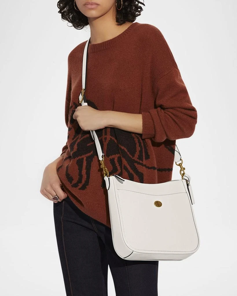 Coach Polished Pebble Leather Crossbody Bag 4