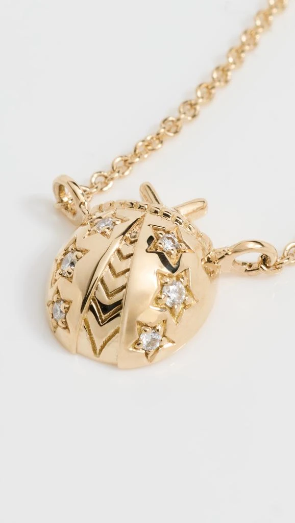 Harwell Godfrey 18k Ladybug Pendant Necklace 4