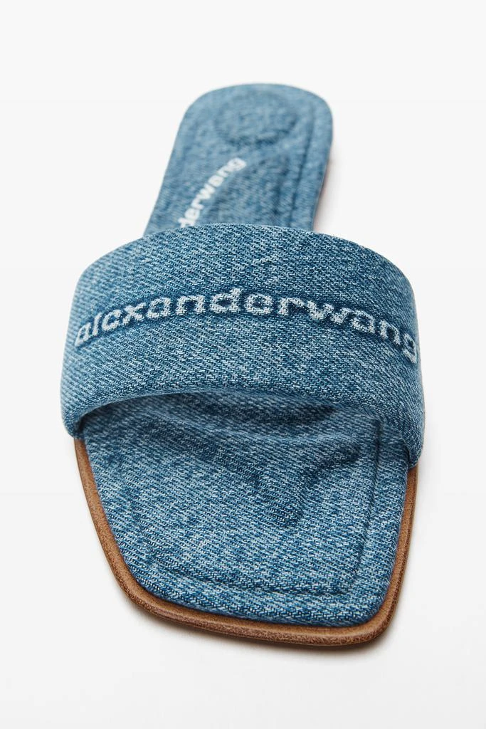 Alexander Wang Vy slide Sandal in Denim 3