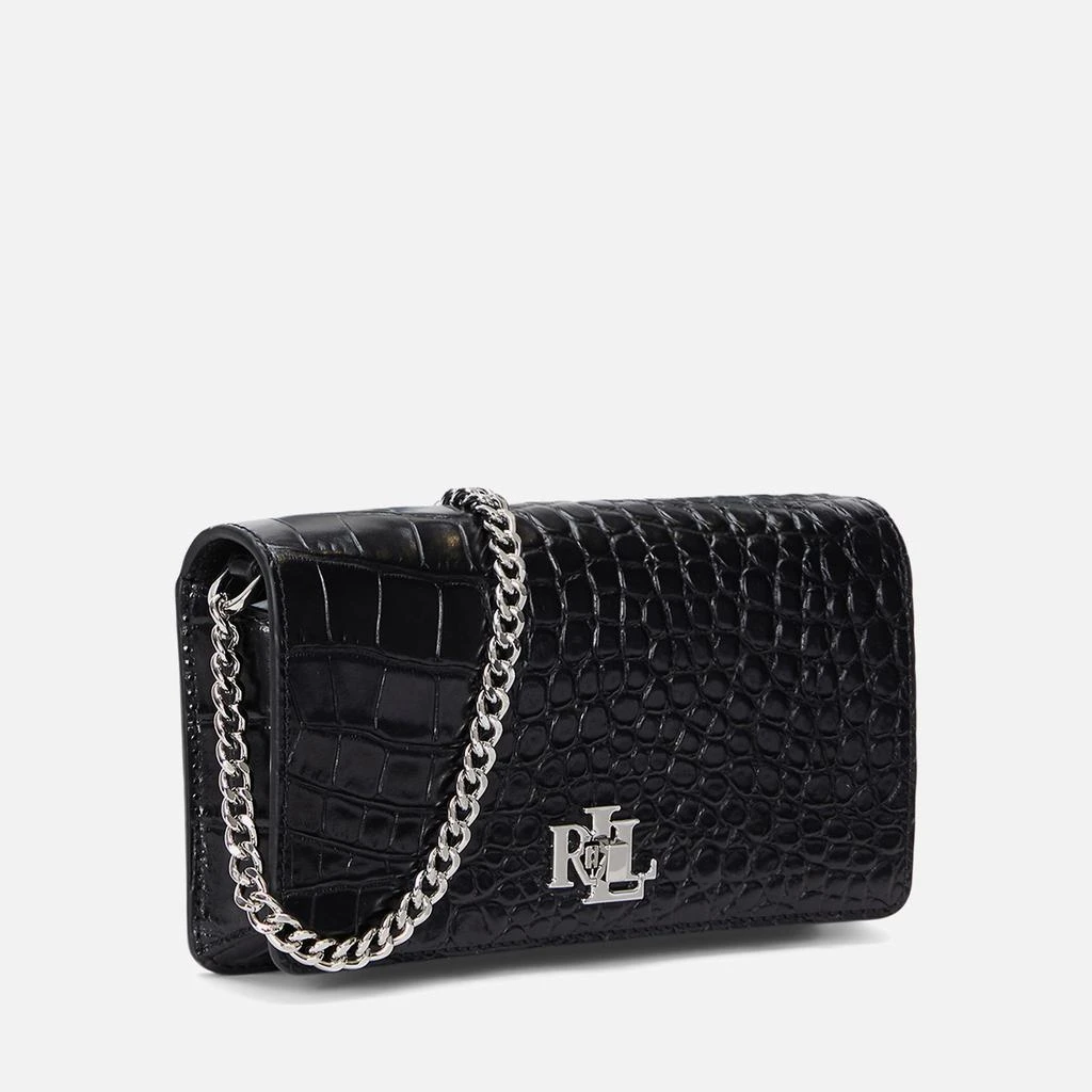 Ralph Lauren Turnlock Leather Phone Tech Case 4