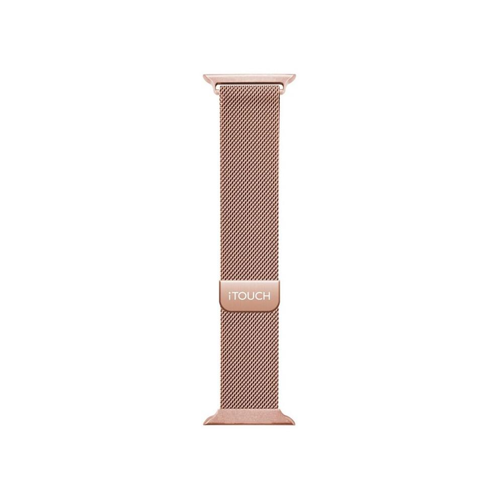 iTouch Air 3 and Sport 3 Extra Interchangeable Strap Narrow Rose Gold Mesh, 40mm