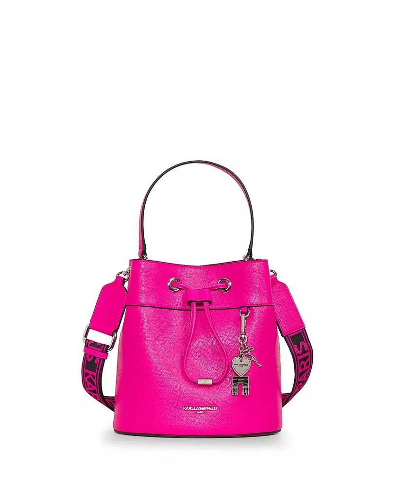Karl Lagerfeld Paris Adele Medium Bucket Bag 1