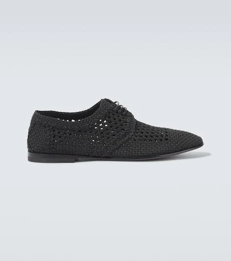 Dolce 
Gabbana Woven Derby shoes 1