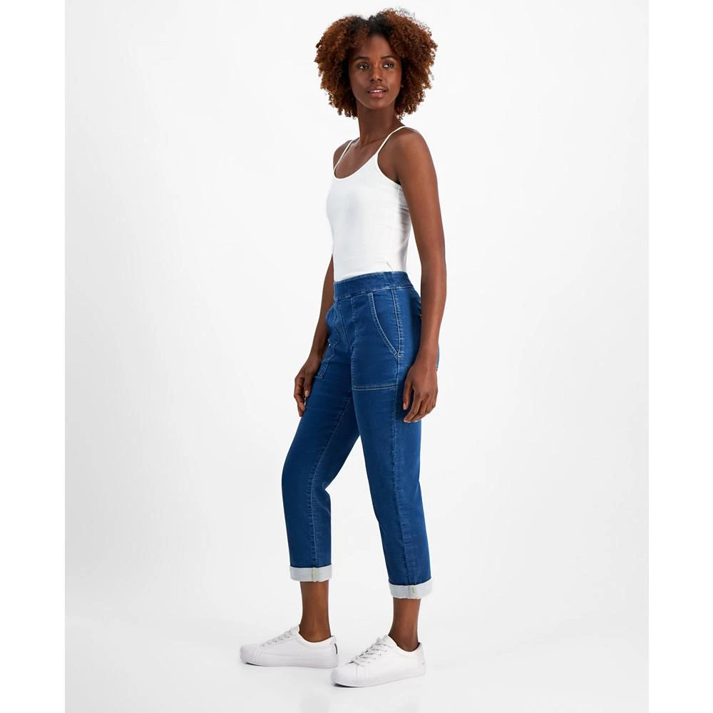 Style & Co Women's Mid-Rise Pull-On Straight-Leg Jeans, Created for Macy's 3