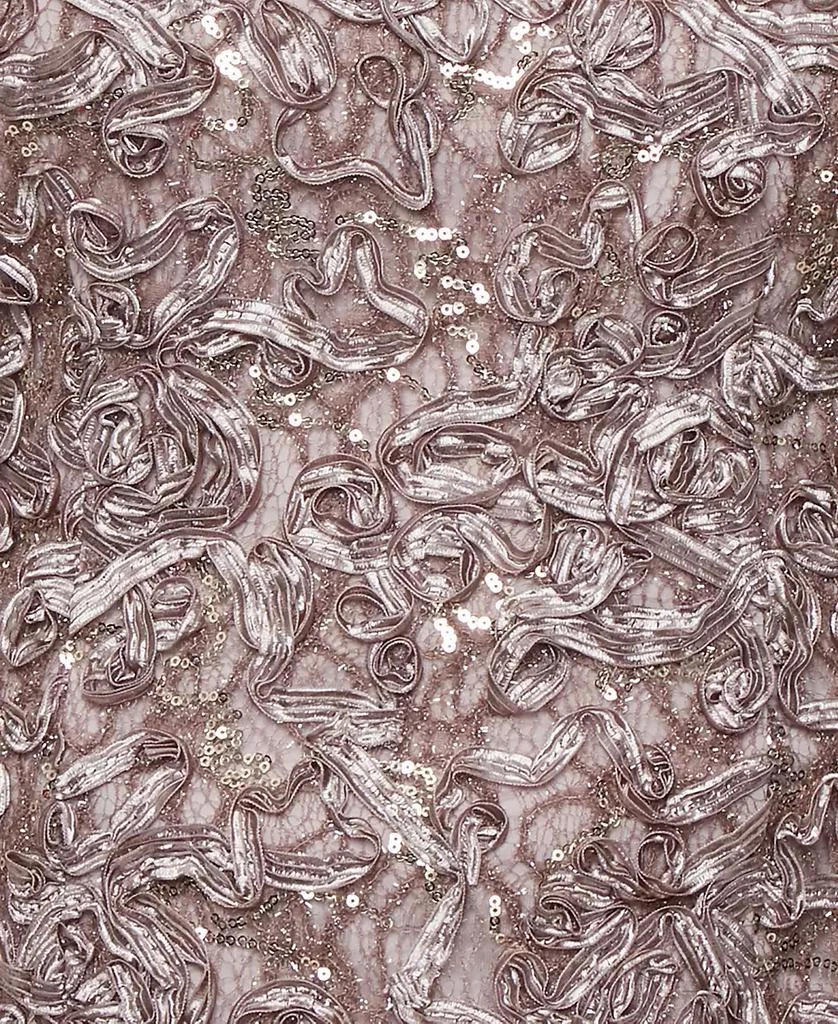 Alex Evenings Petite Square-Neck 3/4-Sleeve Lace Top 3