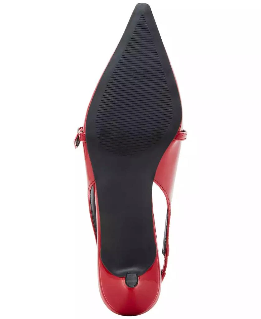 Madden Girl Krystall Slingback Kitten-Heel Pumps 5