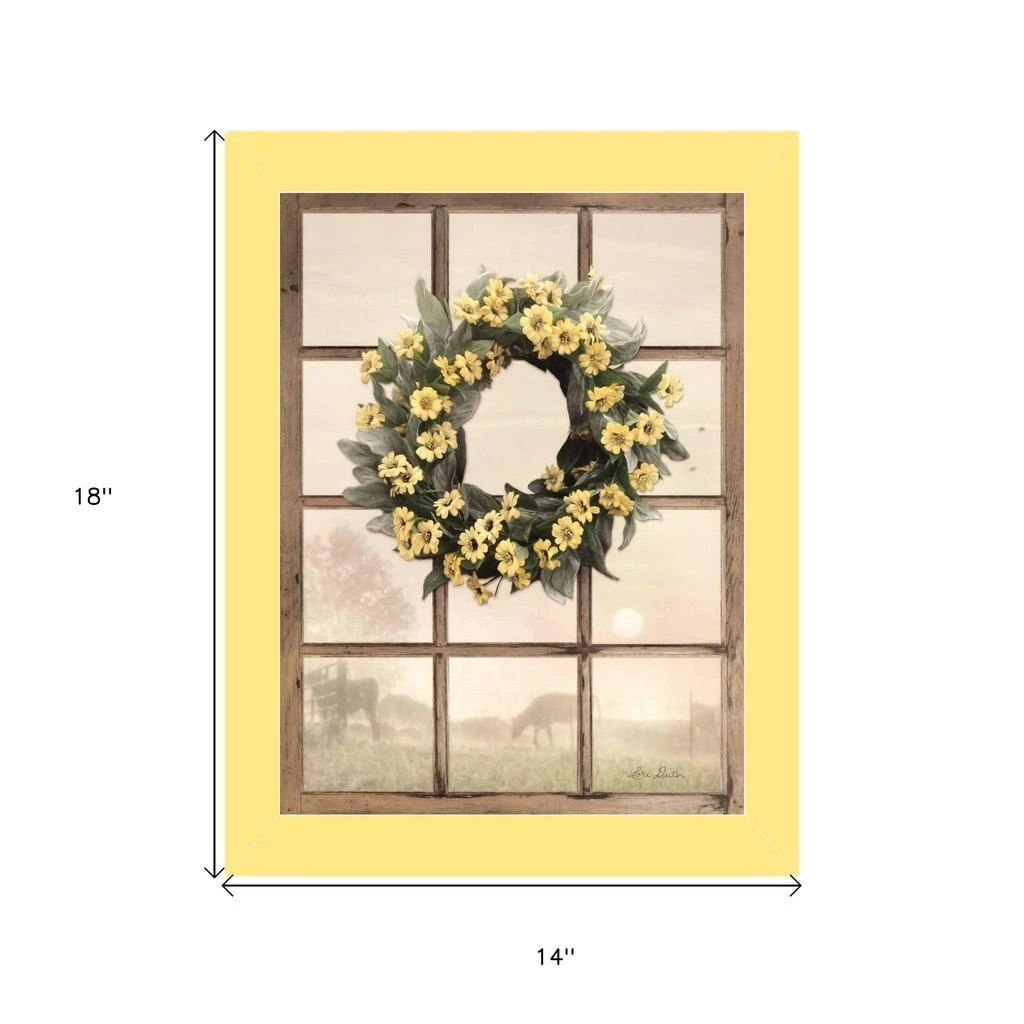 Hivvago Country Gazing Framed Print Wall Art 5