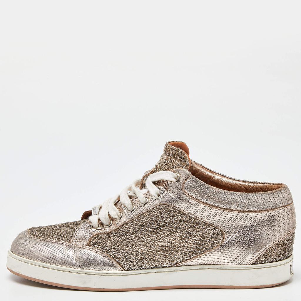 jimmy choo rose gold shoes