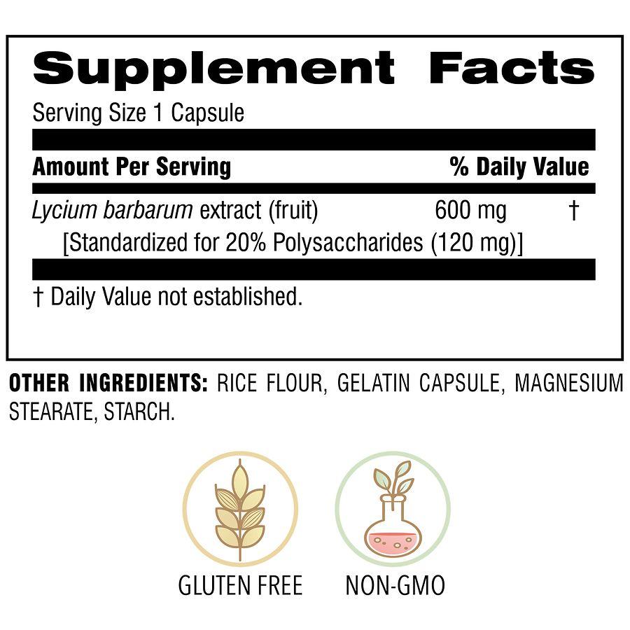 Botanic Choice Goji Extract 600mg