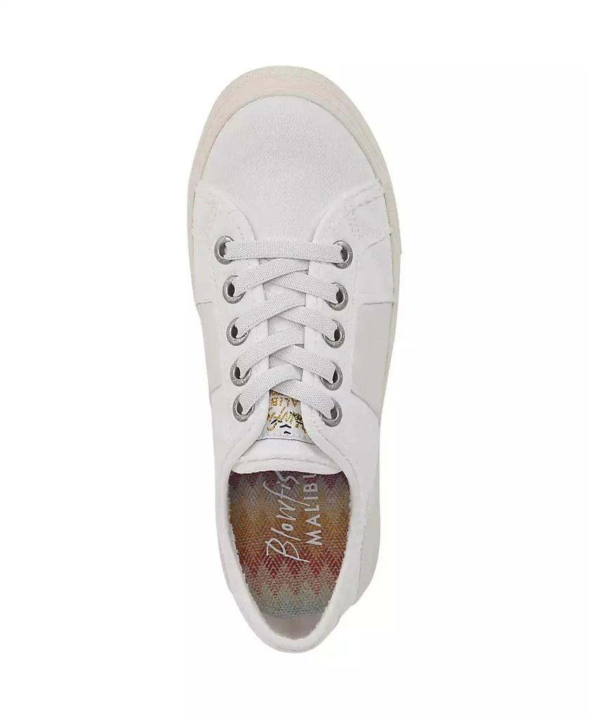Blowfish Malibu Women's Super Smile Lace Up Platform Sneakers 4