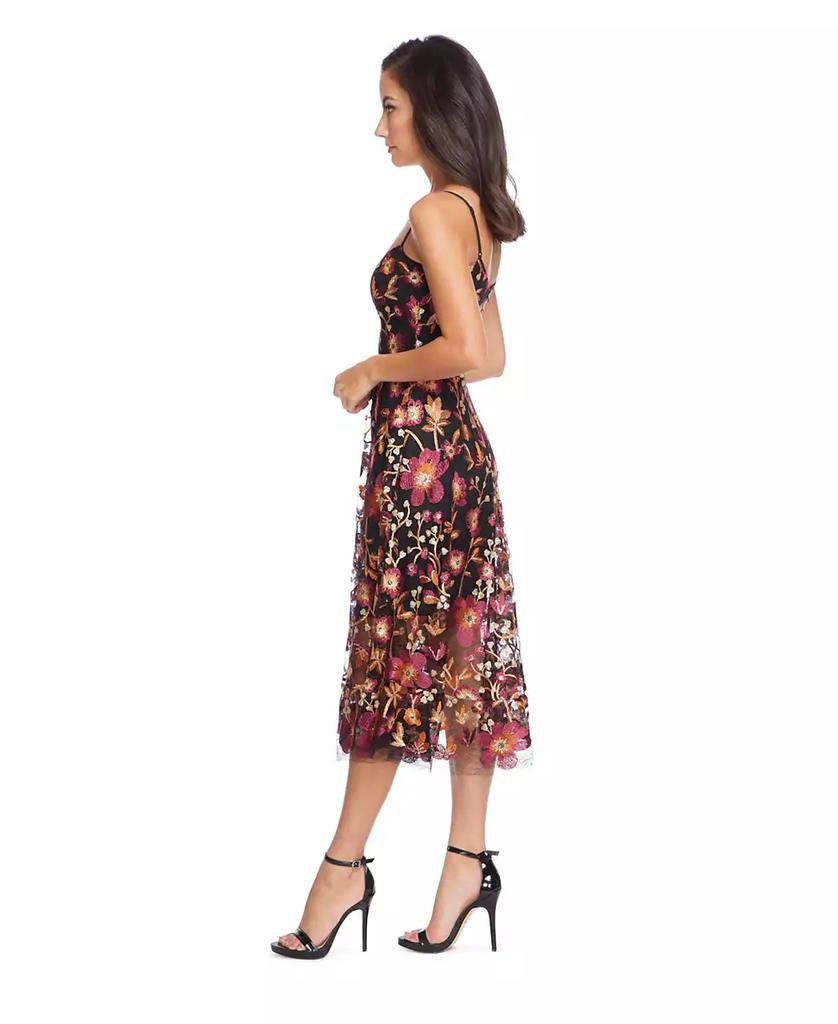 Dress The Population Women's Sleeveless Fit & Flare Dress