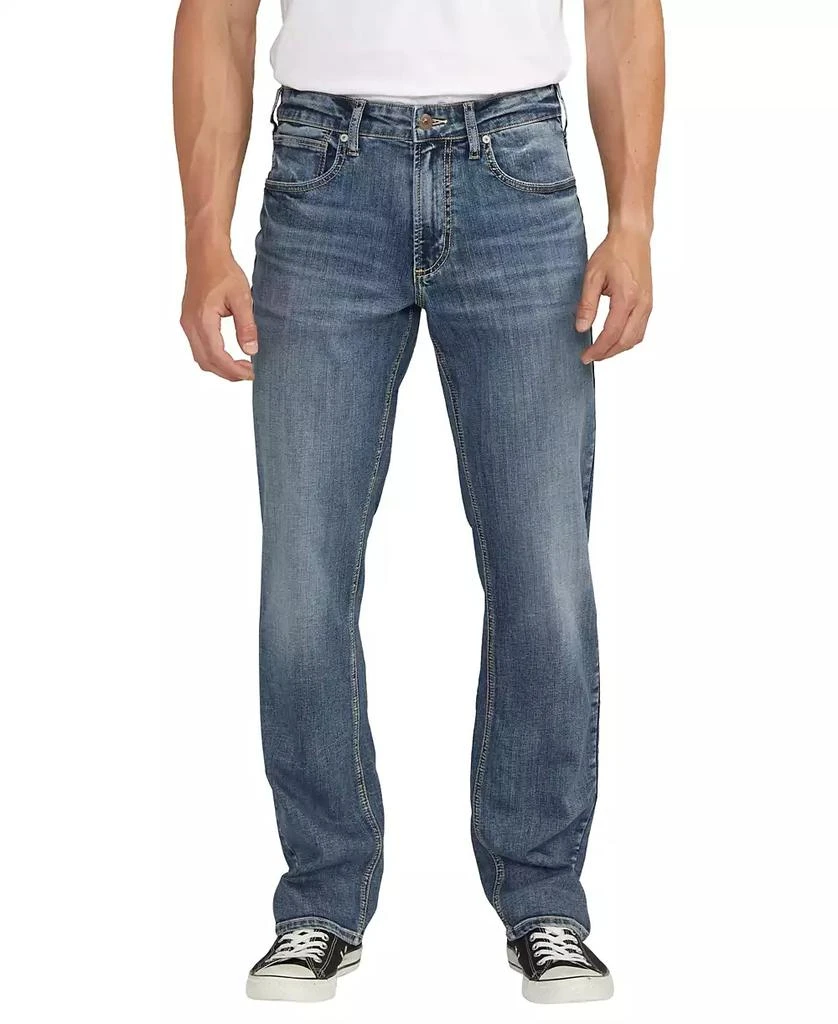 Silver Jeans Co. Men's Grayson Classic Fit Straight Leg Jeans 2