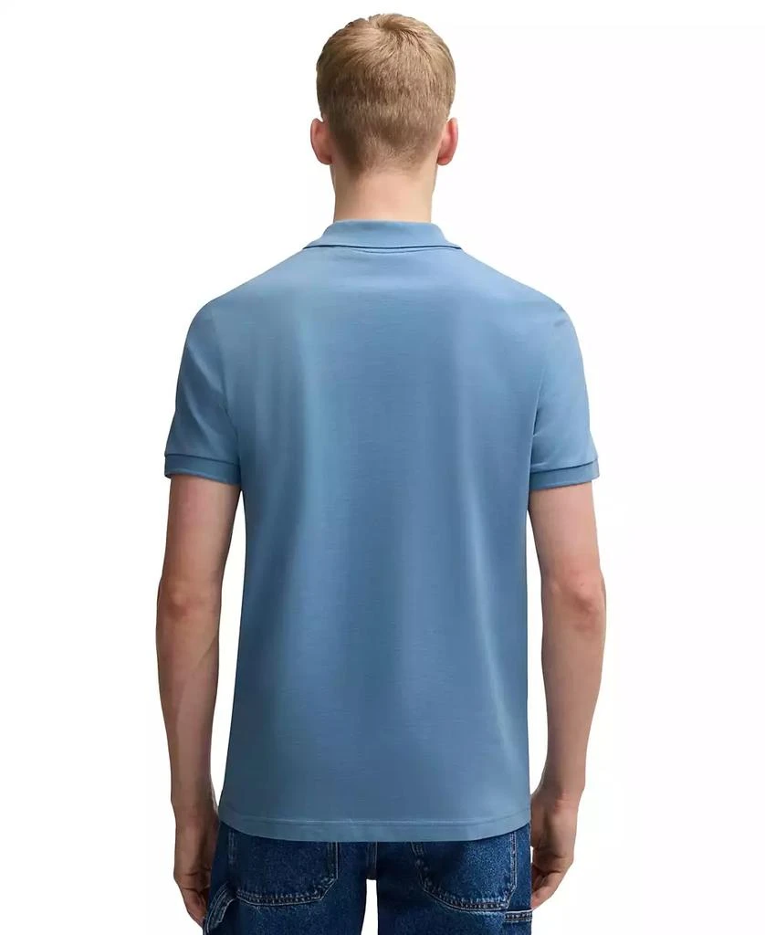 Hugo Boss Men's Stretch-Cotton Pique Slim-Fit Polo Shirt 4