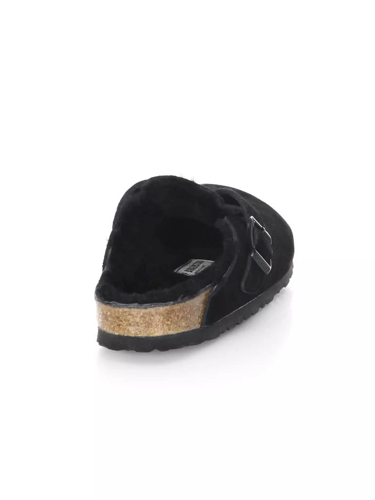 Birkenstock Boston Shearling-Lined Suede Clogs 3