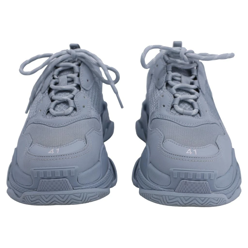 Balenciaga Triple S Sneakers in Light Blue Polyester 3
