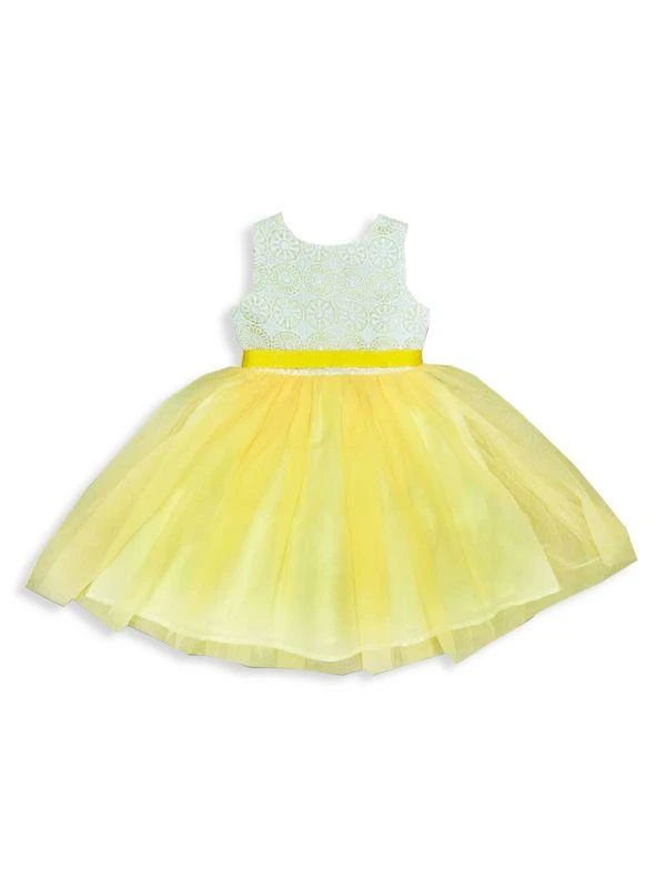 Joe-Ella Little Girl’s & Girl’s Printed Tulle Dress 1