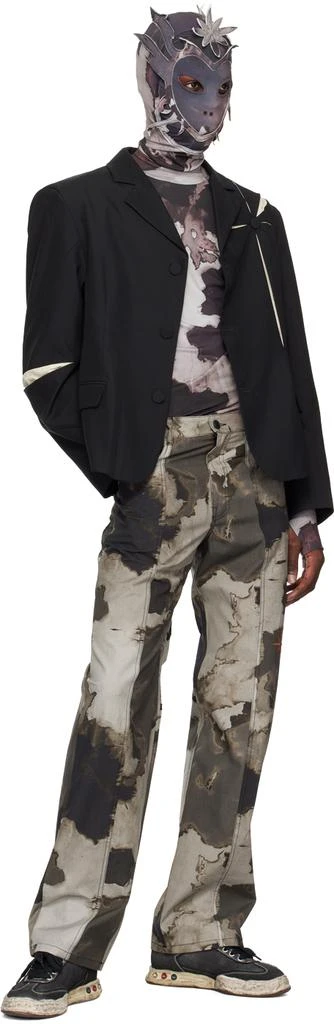 KUSIKOHC Black Origami Blazer 4